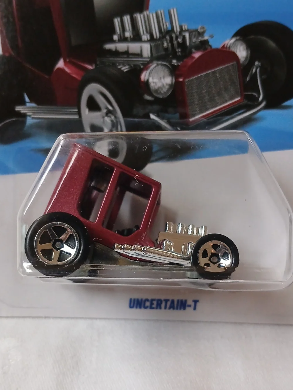 Mattel Hot Wheels Uncertain-T Rod Squad Toy Car New
